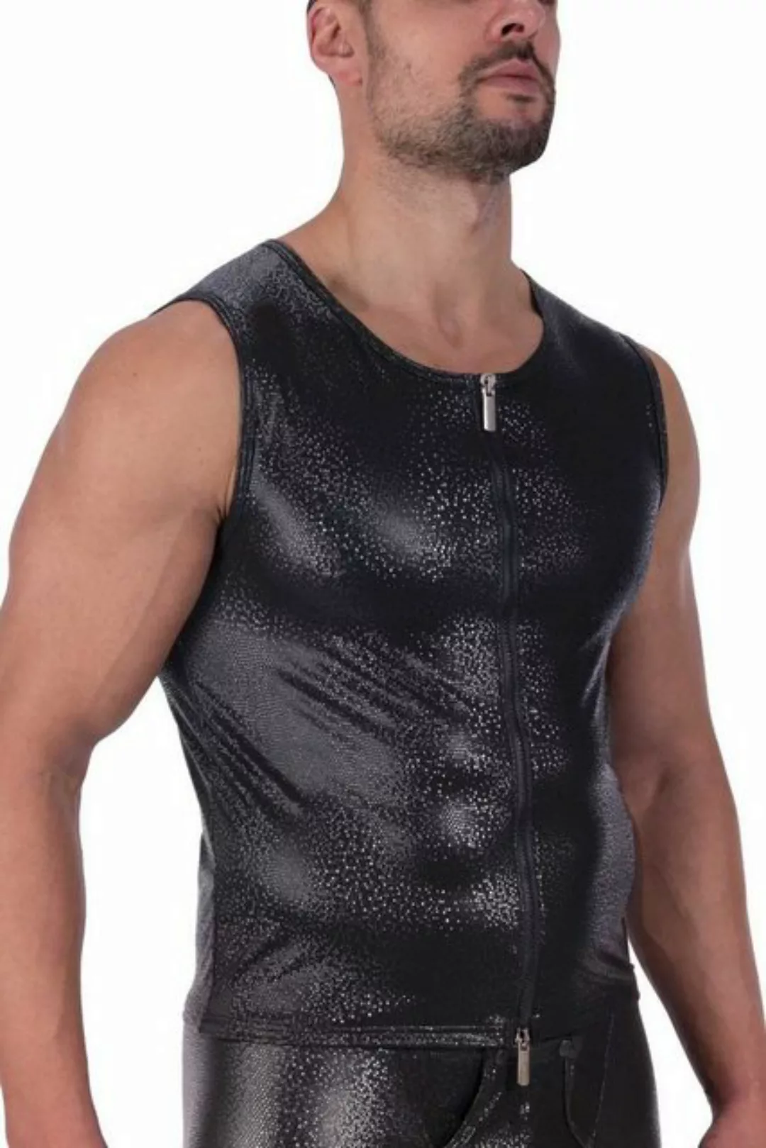 MANSTORE Rundhalsshirt Manstore M2317 Zipped Vest günstig online kaufen