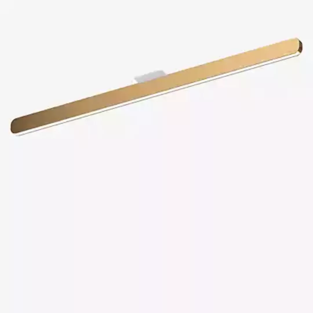 Occhio Mito Alto 100 Up Narrow Deckenleuchte LED, Kopf bronze/Abdeckung wei günstig online kaufen