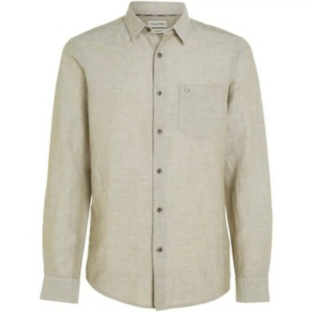 Calvin Klein Jeans  Hemdbluse Linen Cotton Regular günstig online kaufen