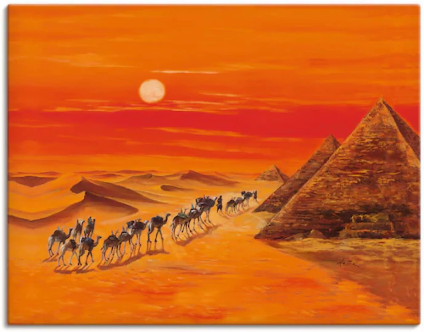 Artland Wandbild "Karawane II", Afrika, (1 St.) günstig online kaufen