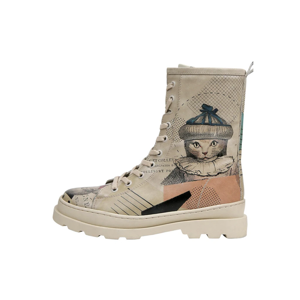 DOGO Stiefelette "Gisele Schnürstiefel Boots Mon Cher Damen Stiefeletten", günstig online kaufen