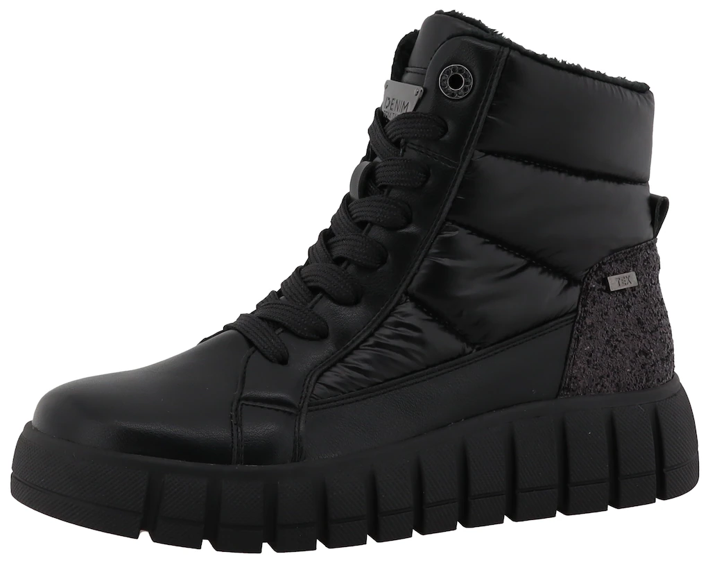 TOM TAILOR Schnürboots, Keilstiefelette, Plateauboots mit Reißverschluss günstig online kaufen