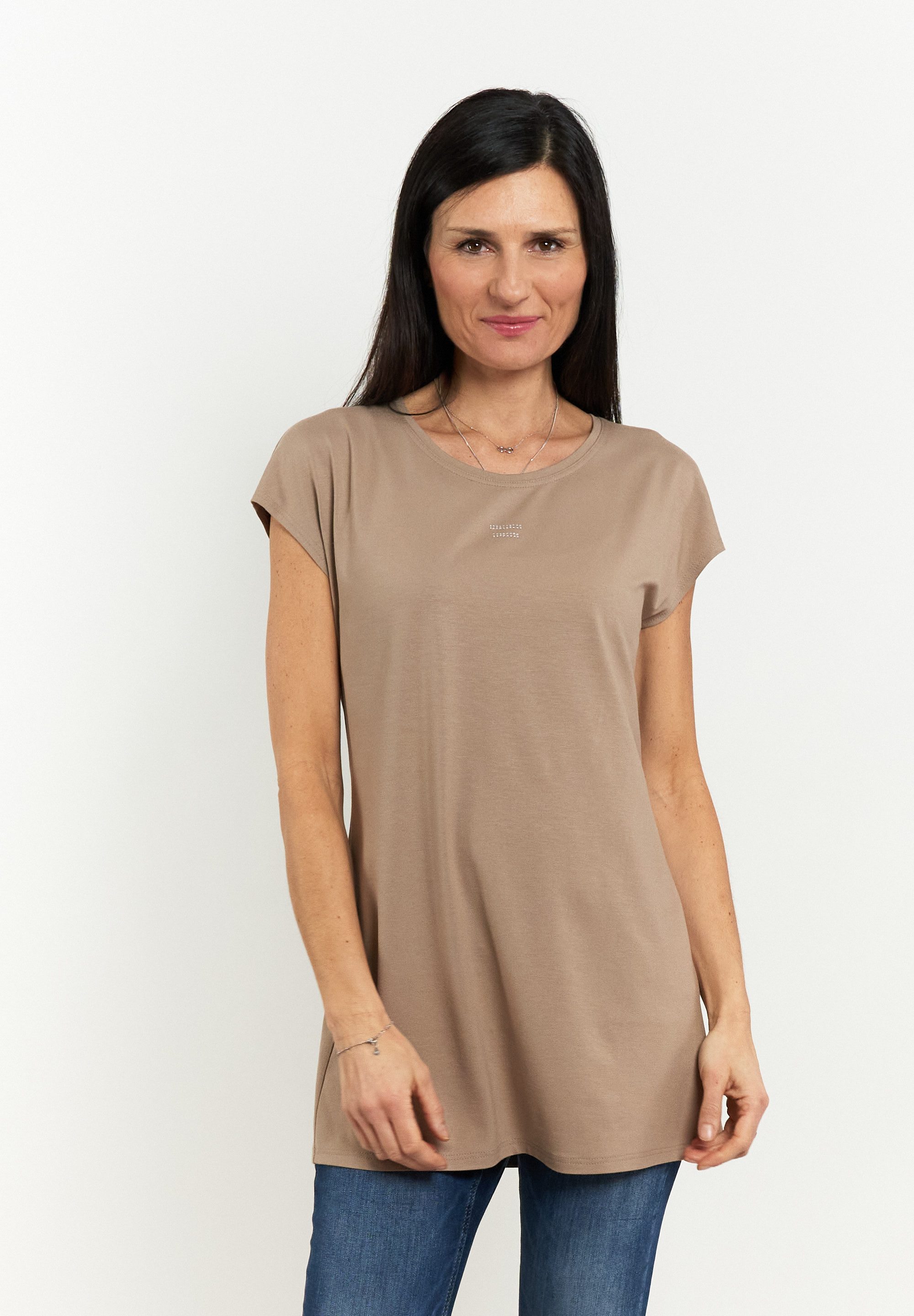 Seidel Moden T-Shirt mit überschnittenen Schultern, günstig online kaufen