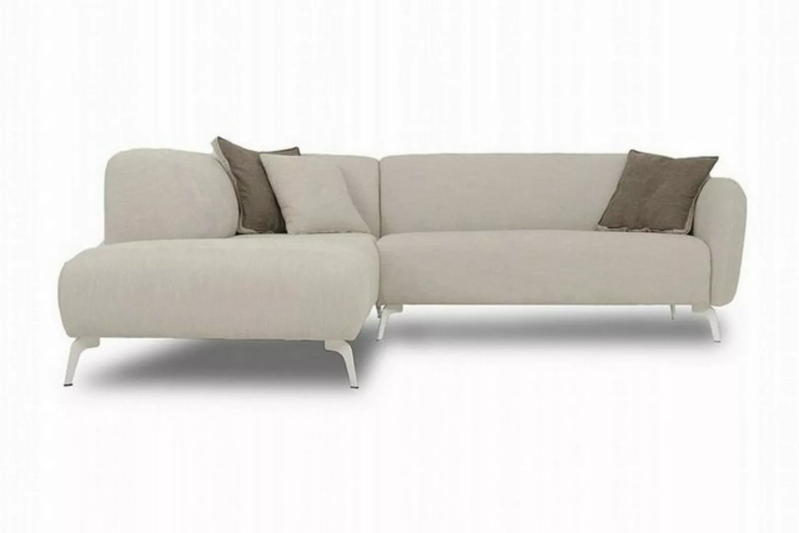 daslagerhaus living Big-Sofa Sofakombination Milia beige günstig online kaufen