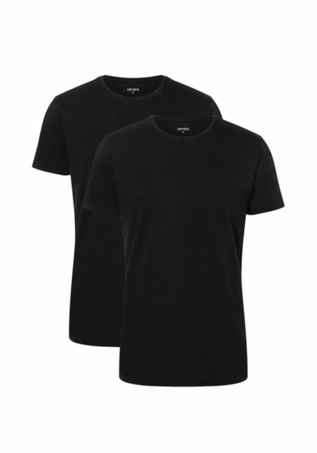 Camano T-Shirt (2er Pack) mit Rundhalsausschnitt günstig online kaufen