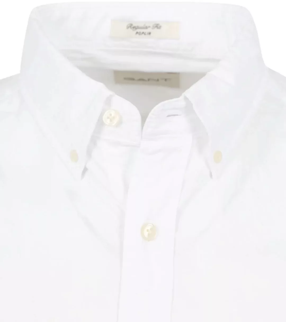 Gant Casual Hemd Poplin Weiß - Größe XXL günstig online kaufen