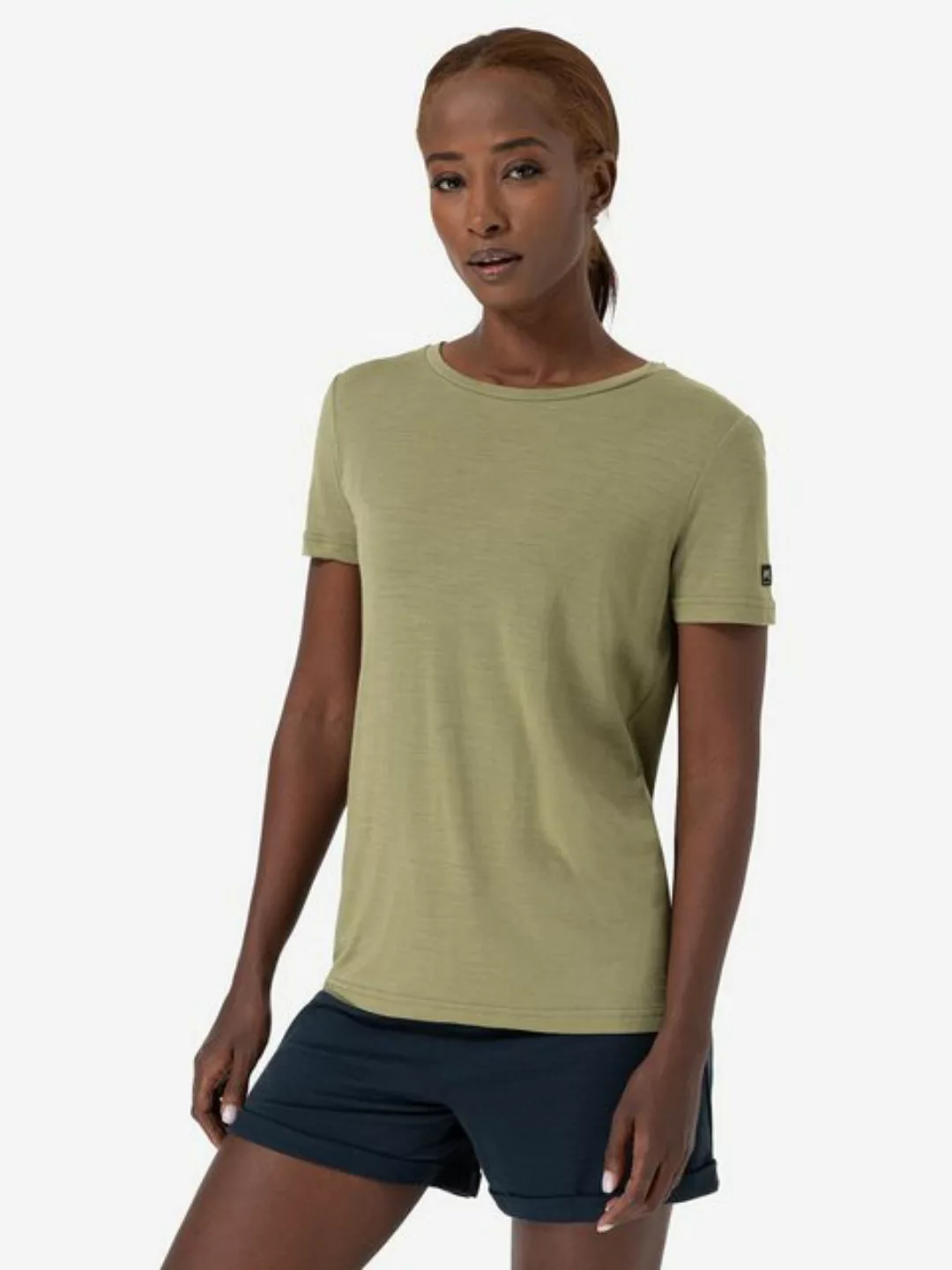 SUPER.NATURAL T-Shirt für Damen, Merino THE ESSENTIAL atmungsaktiv, casual günstig online kaufen