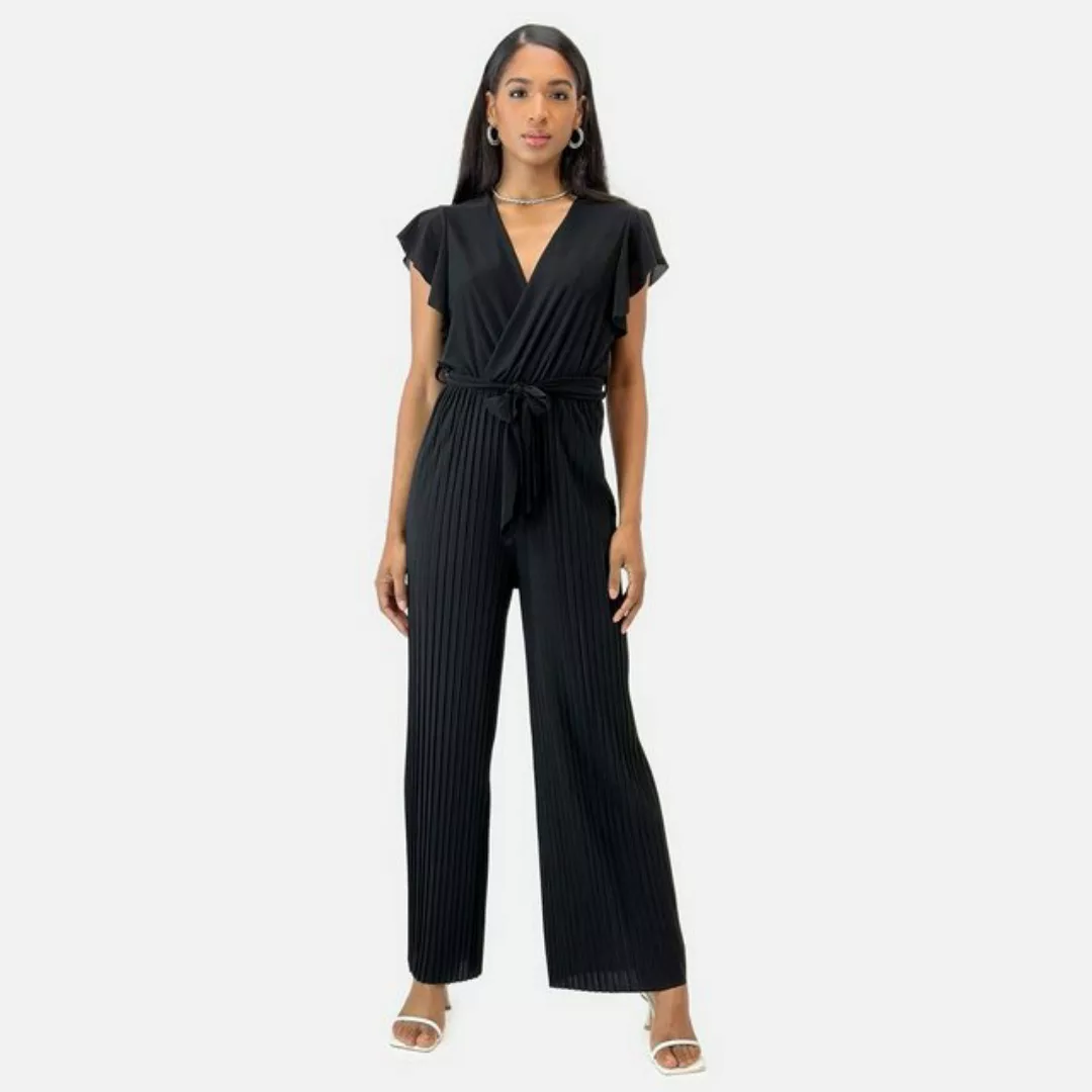 Elara Jumpsuit Elara Damen Jumpsuit V-Schnitt (1-tlg) günstig online kaufen