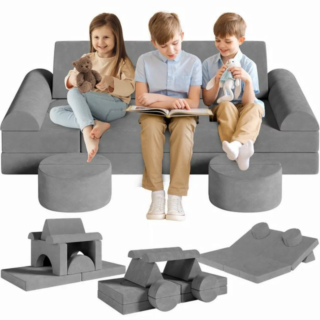 TLGREEN Kindersofa Modulare Kinderspielcouch, Spielsofa für Kinder & Kinder günstig online kaufen