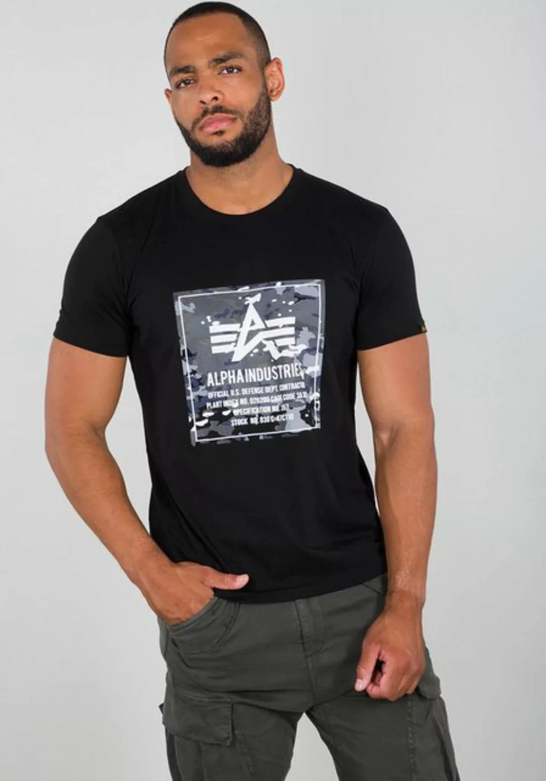 Alpha Industries T-Shirt Alpha Industries Men - T-Shirts Camo Block T günstig online kaufen