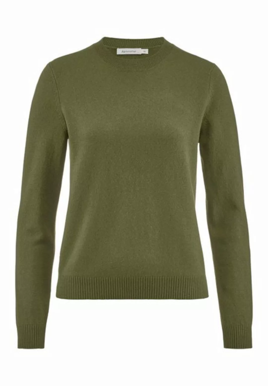 Hessnatur Strickpullover aus Bio-Merinowolle mit Kaschmir (1-tlg) günstig online kaufen