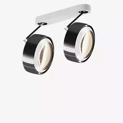 Occhio Più Alto 3d Doppio Volt C80 Strahler LED 2-flammig, Kopf chrom glänz günstig online kaufen