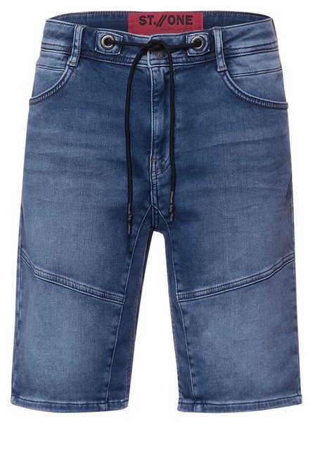 STREET ONE MEN Jeansshorts 4-Pocket Style günstig online kaufen