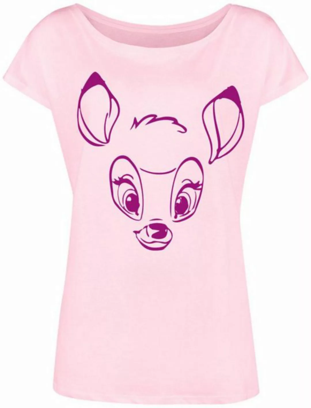 Bambi Cute Damen Loose-Shirt lightpink günstig online kaufen