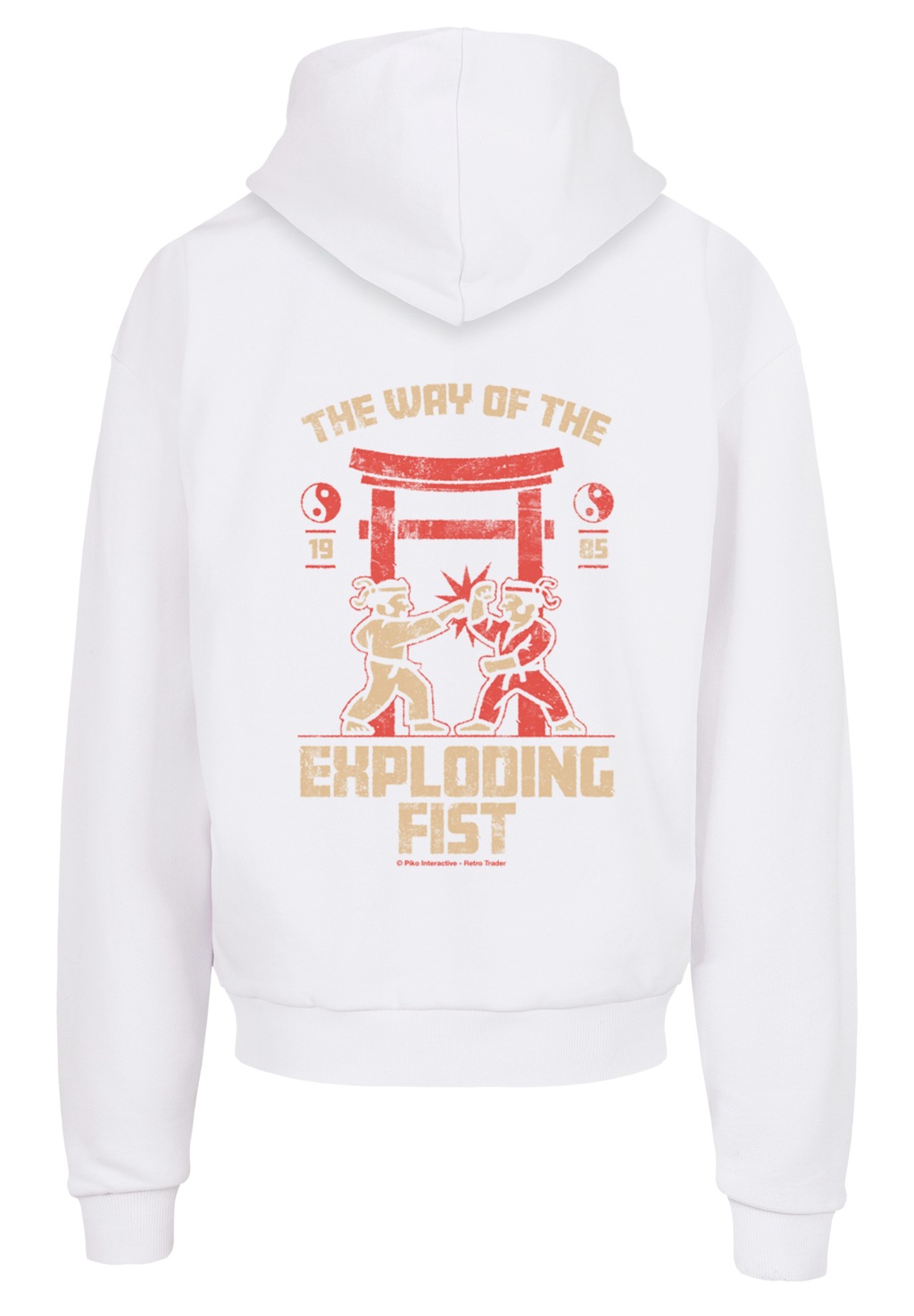 F4NT4STIC Kapuzenpullover "The Way of the Exploding Fist", Print günstig online kaufen