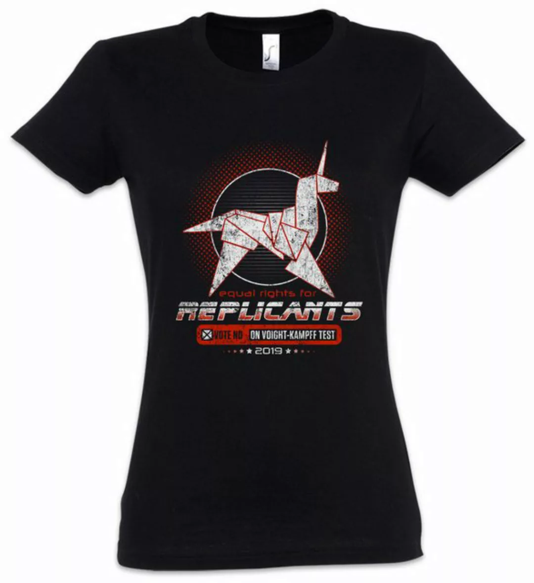 Urban Backwoods Print-Shirt Equal Rights For Replicants Damen T-Shirt Voigh günstig online kaufen