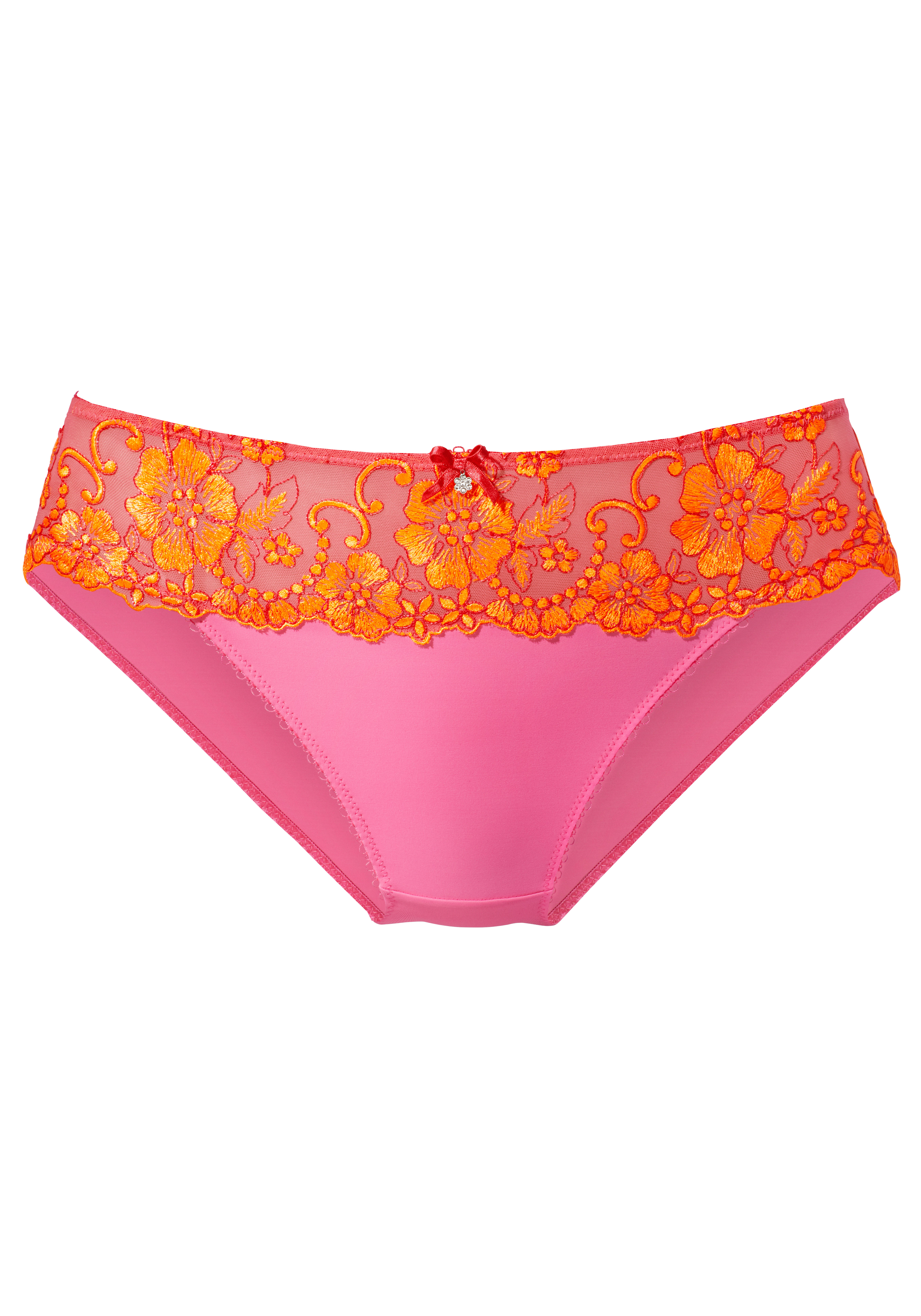 LASCANA Bikinislip "Wanda", mit Stickerei Spitze in floraler Optik günstig online kaufen