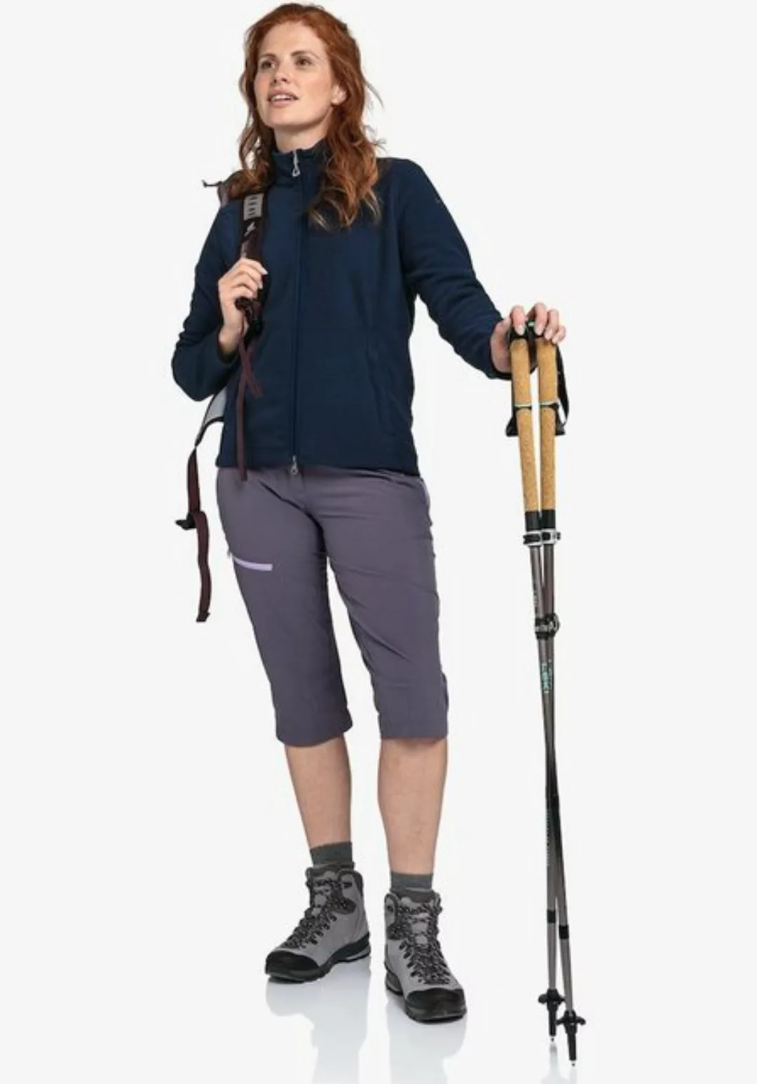 Schöffel Trekkingjacke Fleece Jacket Leona3 NAVY BLAZER günstig online kaufen