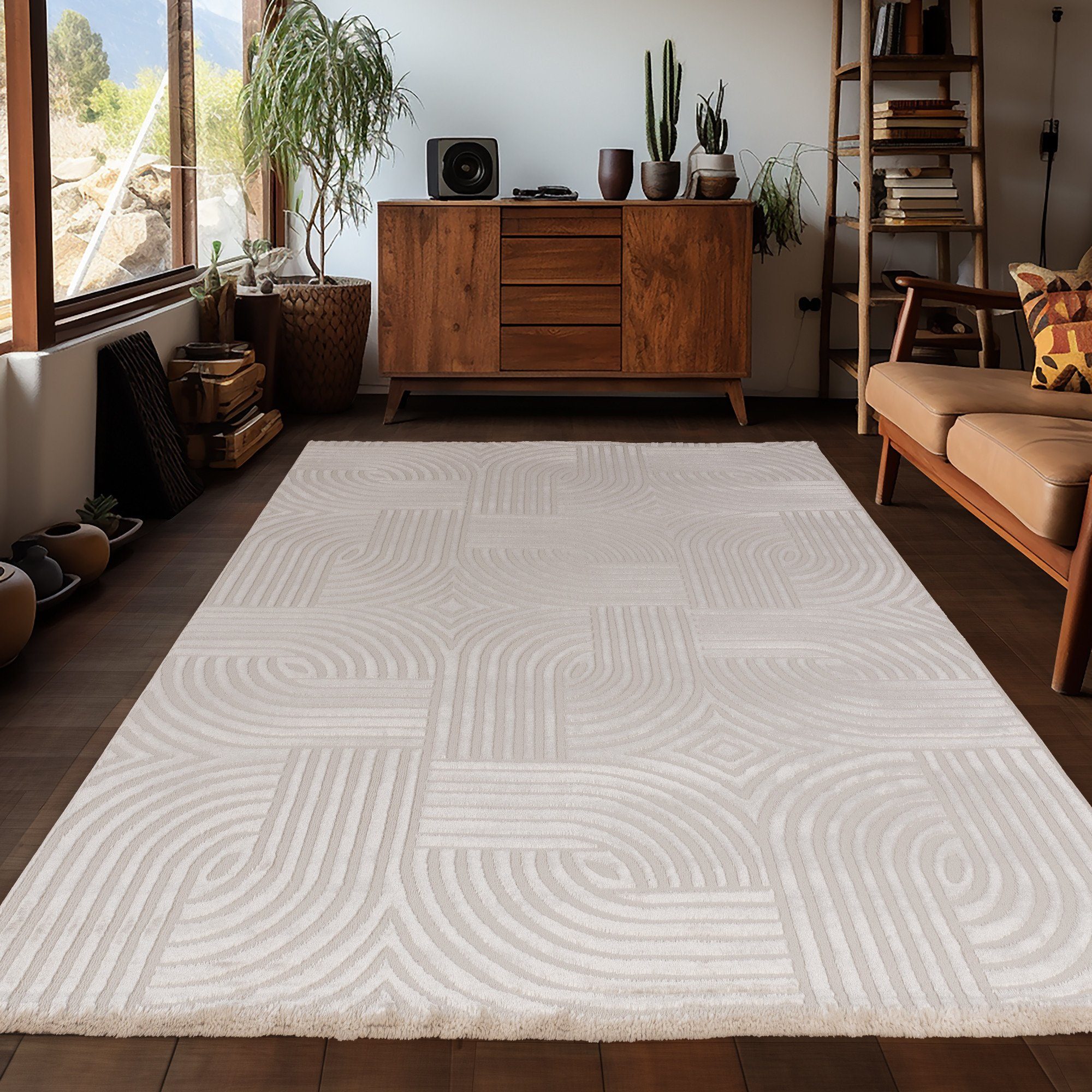 Ayyildiz Teppiche Teppich »SAHARA 1115«, rechteckig, 12 mm Höhe, Läufer / P günstig online kaufen