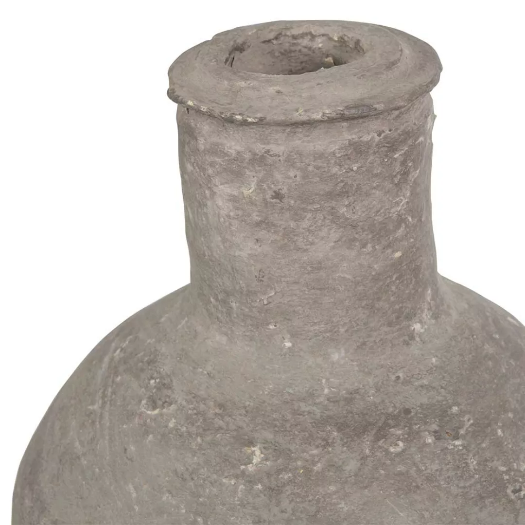 Pappmache Vasen Set in Grau 44 cm hoch (2er Set) günstig online kaufen