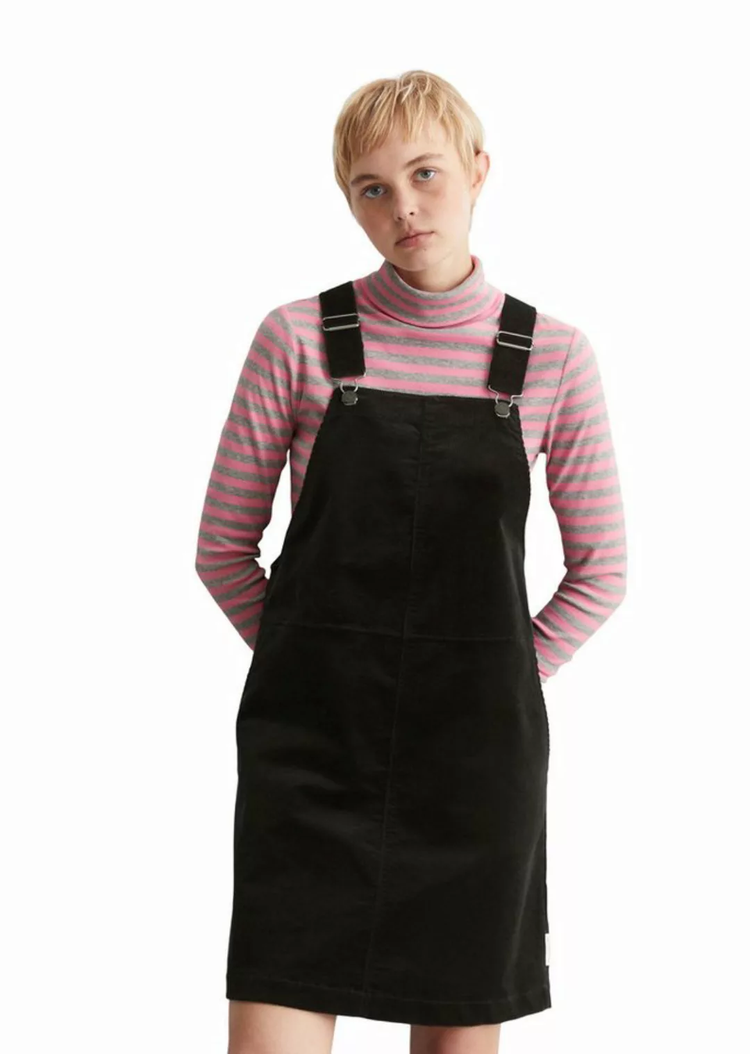 Marc O'Polo DENIM Minikleid aus elastischem Organic Cotton-Mix günstig online kaufen