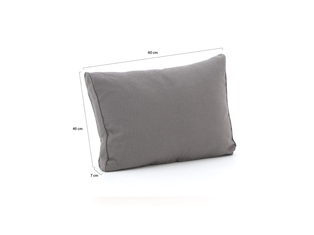 Madion Loungekissen Luxus Rücken 60x40 cm günstig online kaufen