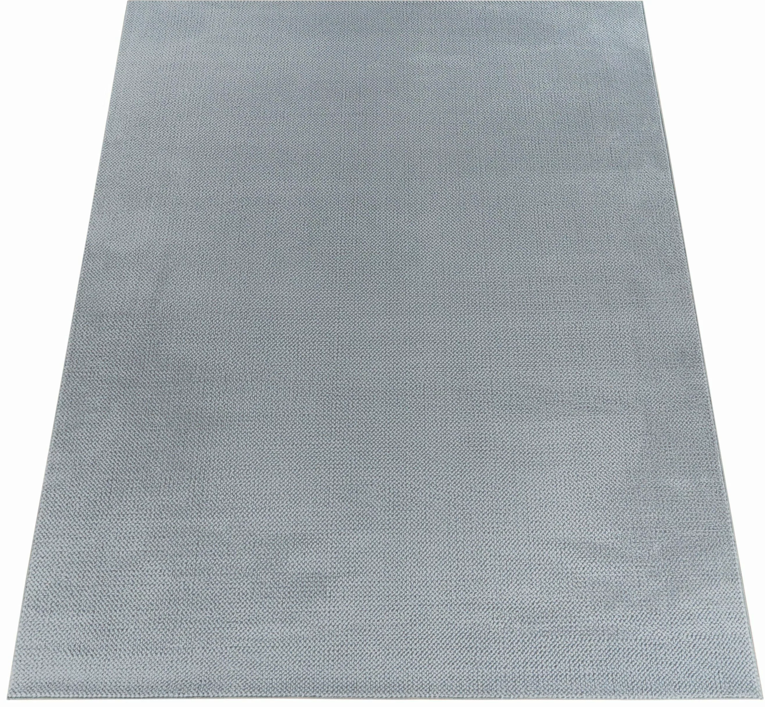 Teppich »Ciney«, rechteckig, 16 mm Höhe, Kurzflor, Hoch-Tief Effekt, Uni Fa günstig online kaufen