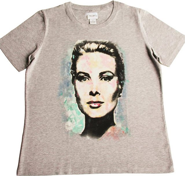 T-Shirt Sidney Maurer, T-Shirt, Grace Kelly, Weiß, Damen (1-tlg) günstig online kaufen