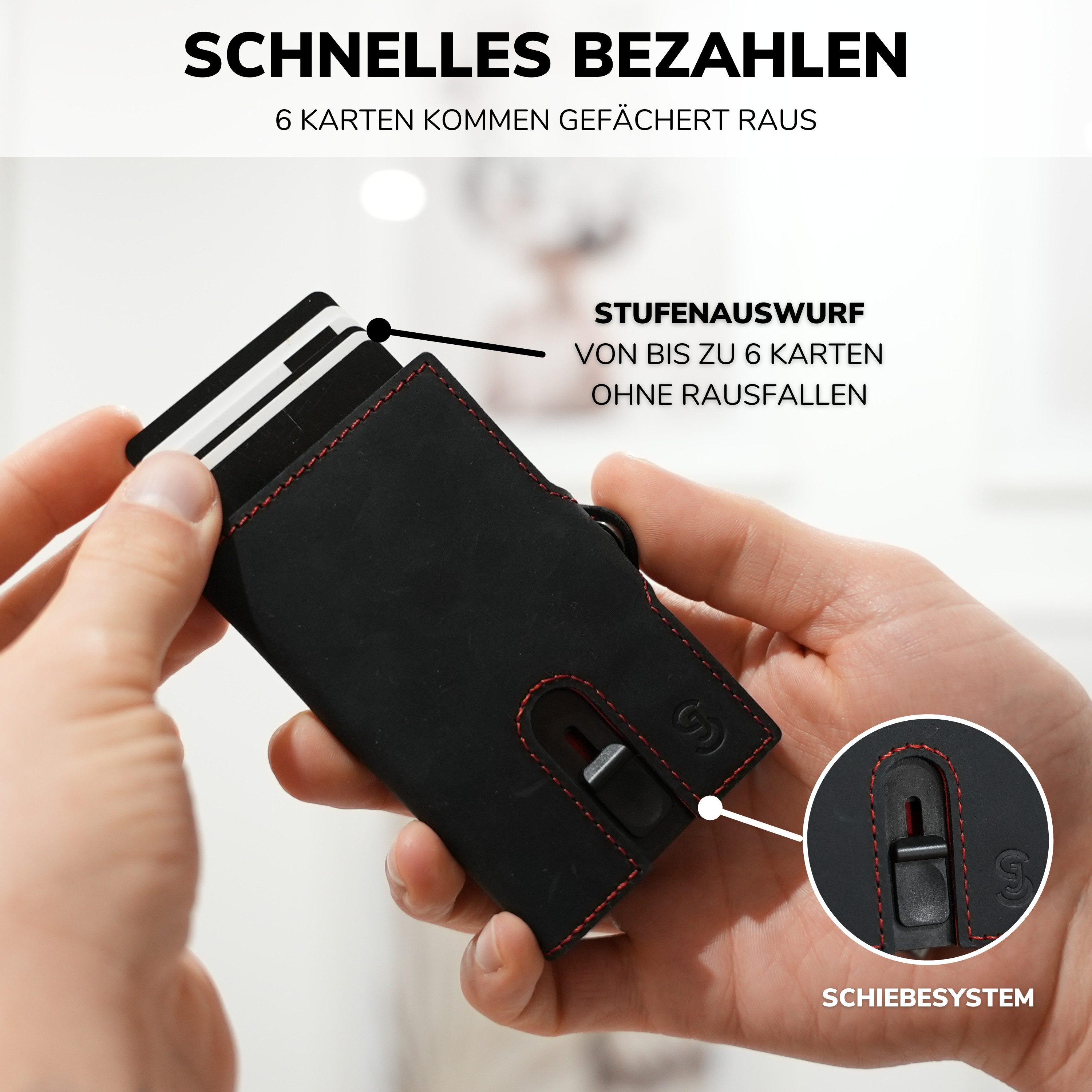 SLIMJACK Mini Geldbörse Herren - echt günstig online kaufen