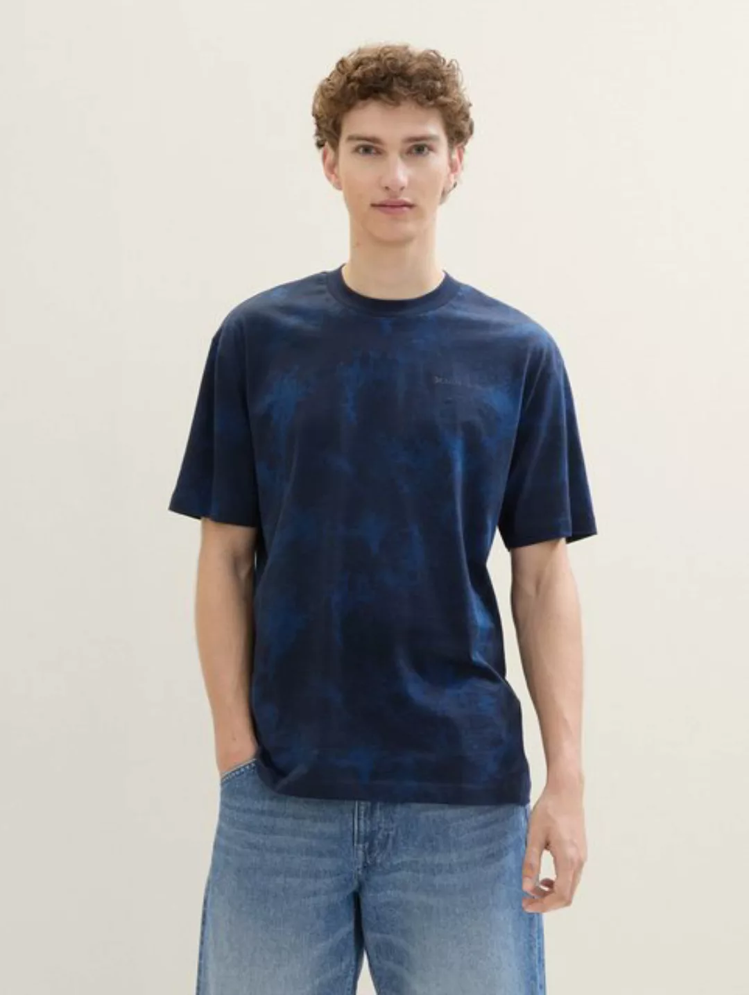 TOM TAILOR Denim T-Shirt T-Shirt mit Allover Print günstig online kaufen