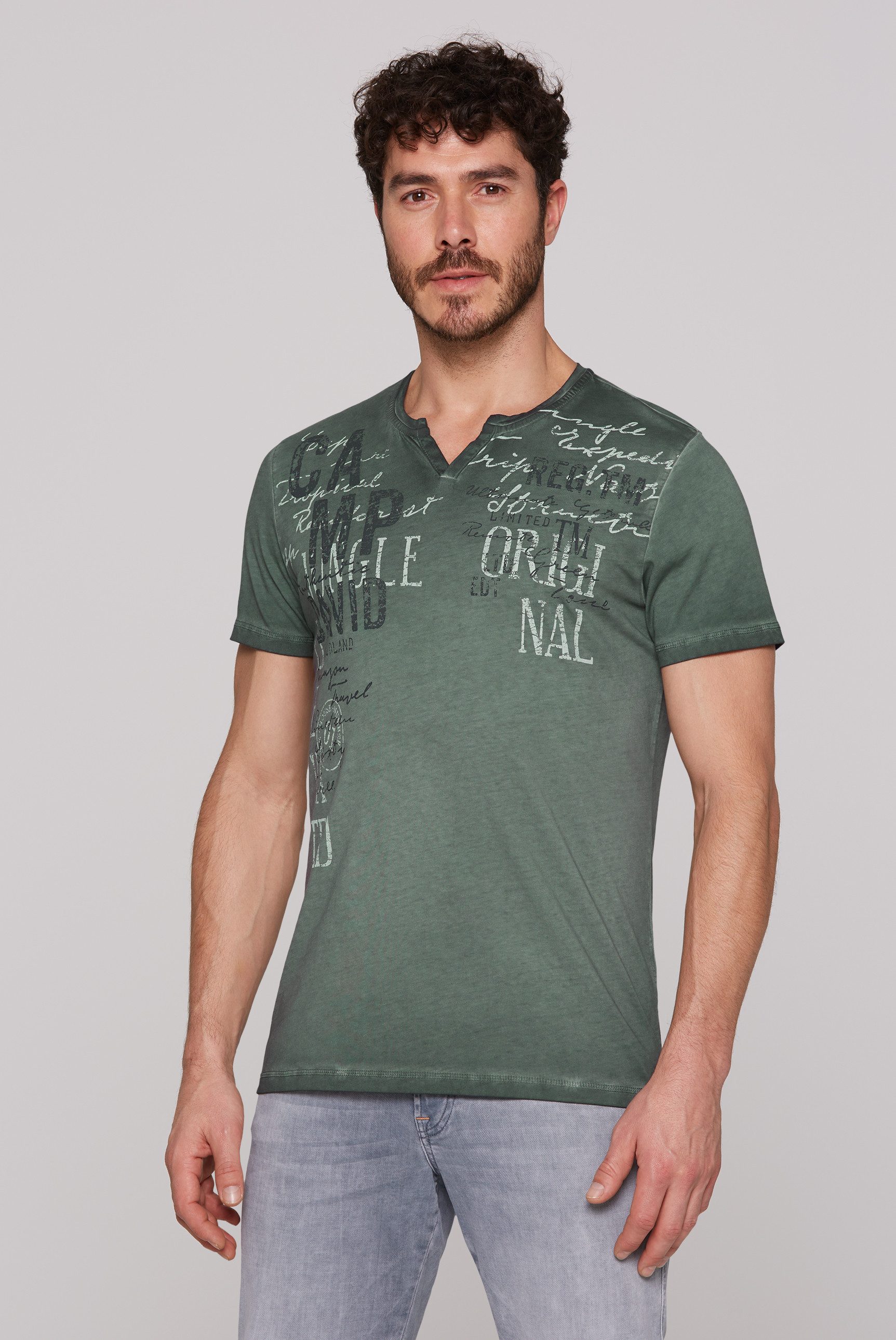 CAMP DAVID Rundhalsshirt, aus Baumwolle günstig online kaufen