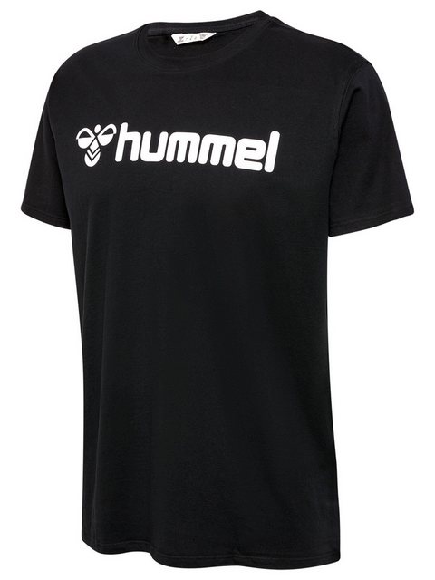 hummel T-Shirt T-Shirt Regular Fit Stretch Rundhalsausschnitt Logo 7928 in günstig online kaufen