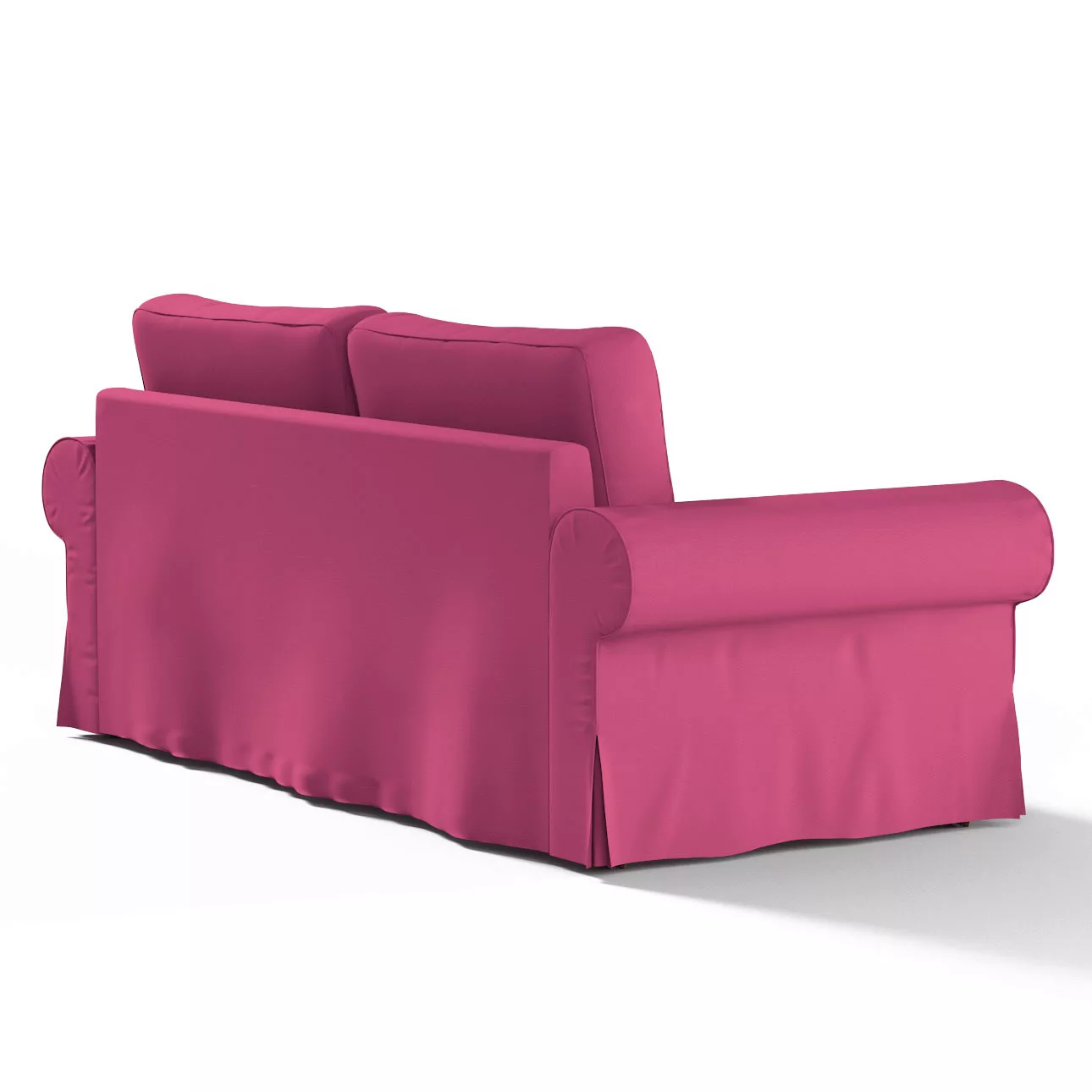 Bezug für Backabro 3-Sitzer Sofa ausklappbar, amarant, Bezug für Backabro 3 günstig online kaufen