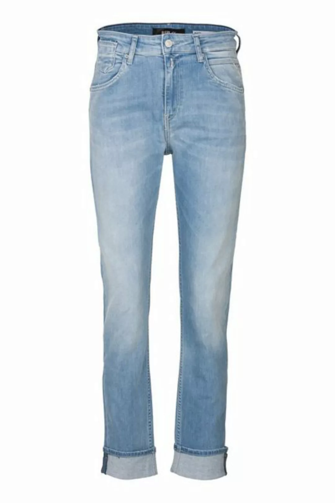 Replay Boyfriend-Jeans 10.5 OZ DARK INDIGO SUPER STRETCH DENIM günstig online kaufen