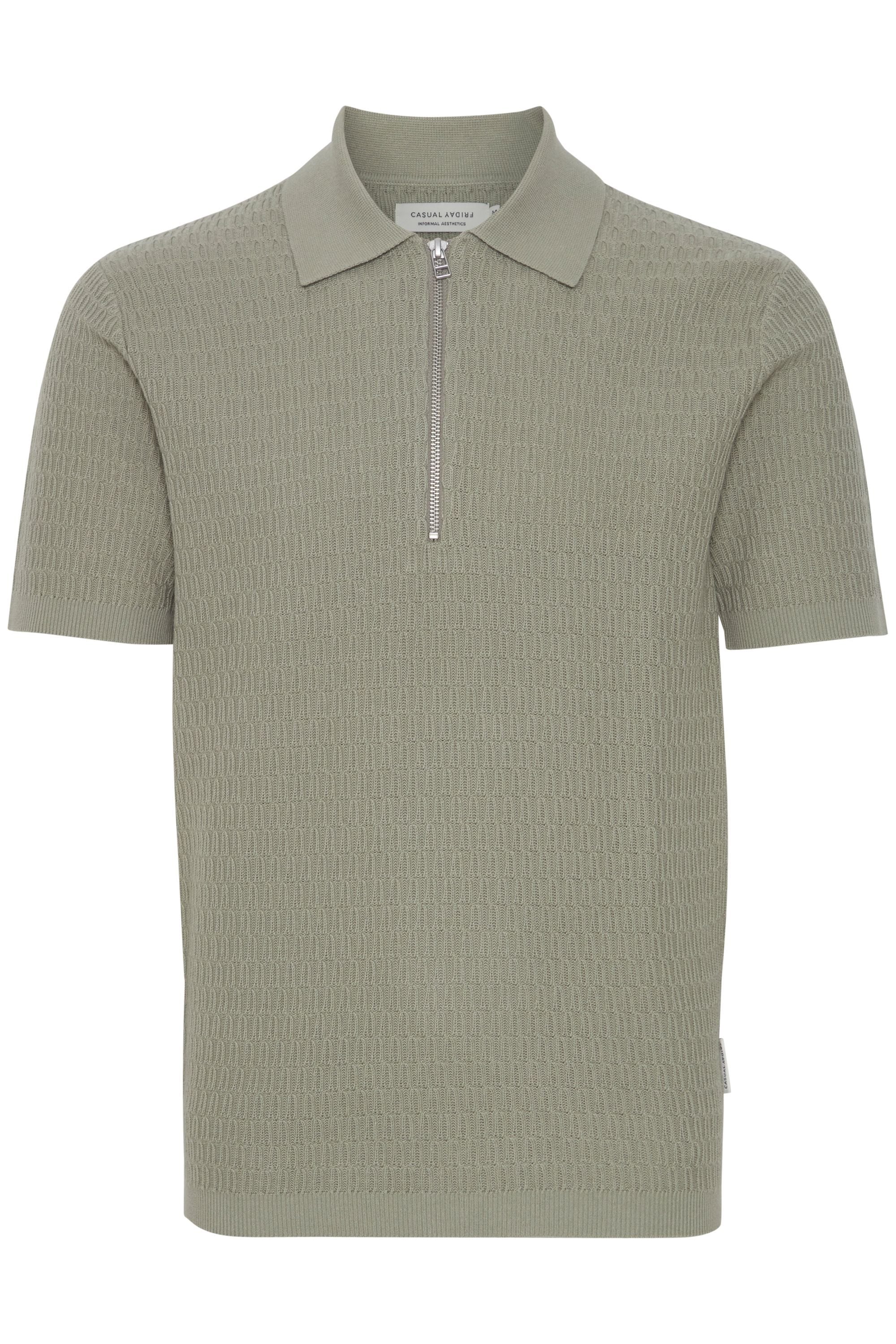 Casual Friday Poloshirt CFKarl SS structured polo knit Lässiges Poloshirt m günstig online kaufen