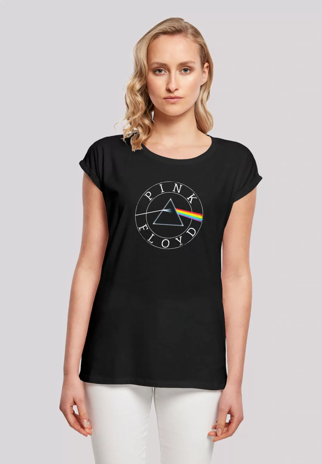 F4NT4STIC T-Shirt "Pink Floyd Vintage Prism Logo Shirt Rock Musik", Damen,P günstig online kaufen