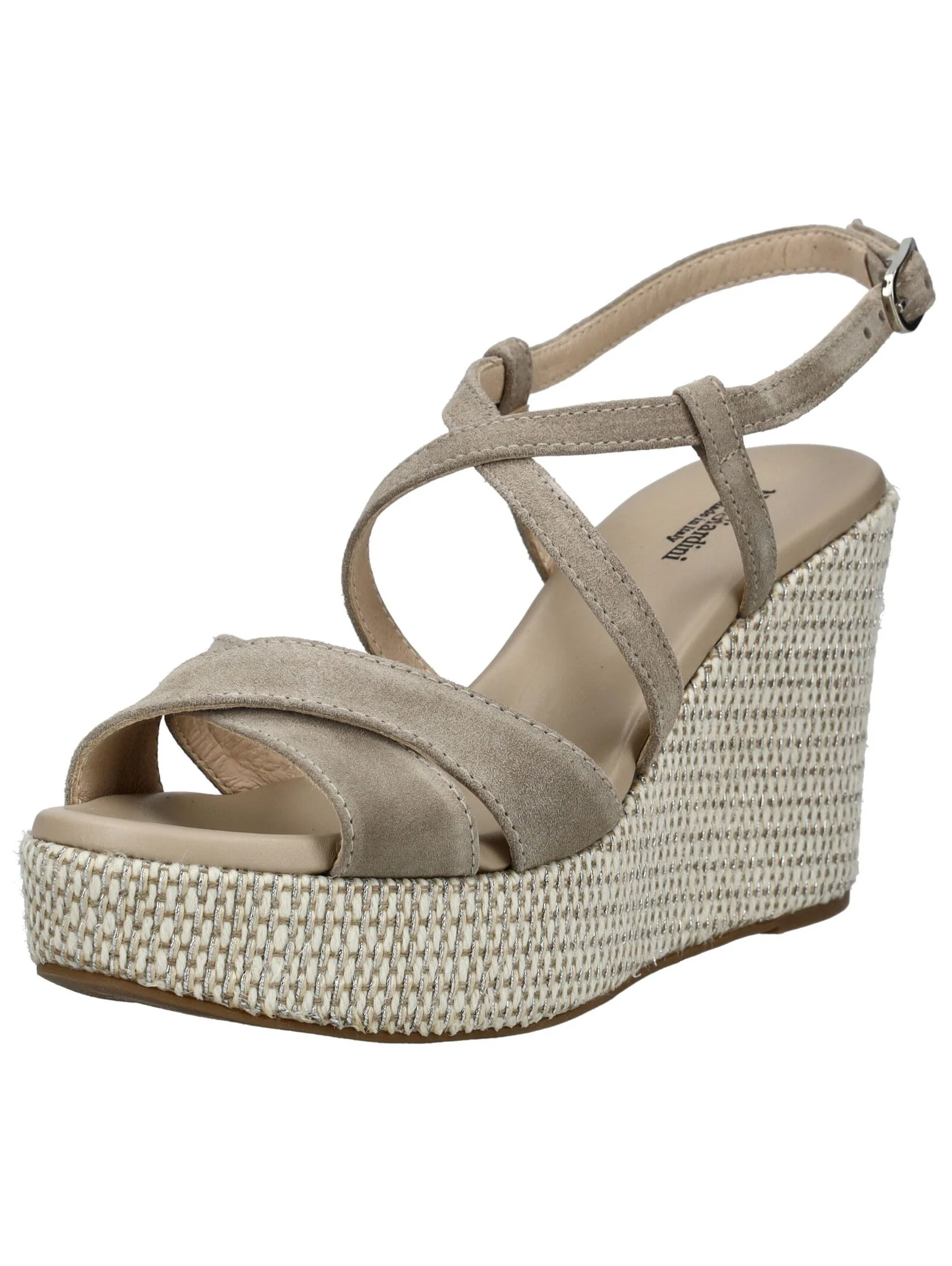 Nero Giardini Keilsandalette "Nero Giardini Sandalen Veloursleder" günstig online kaufen