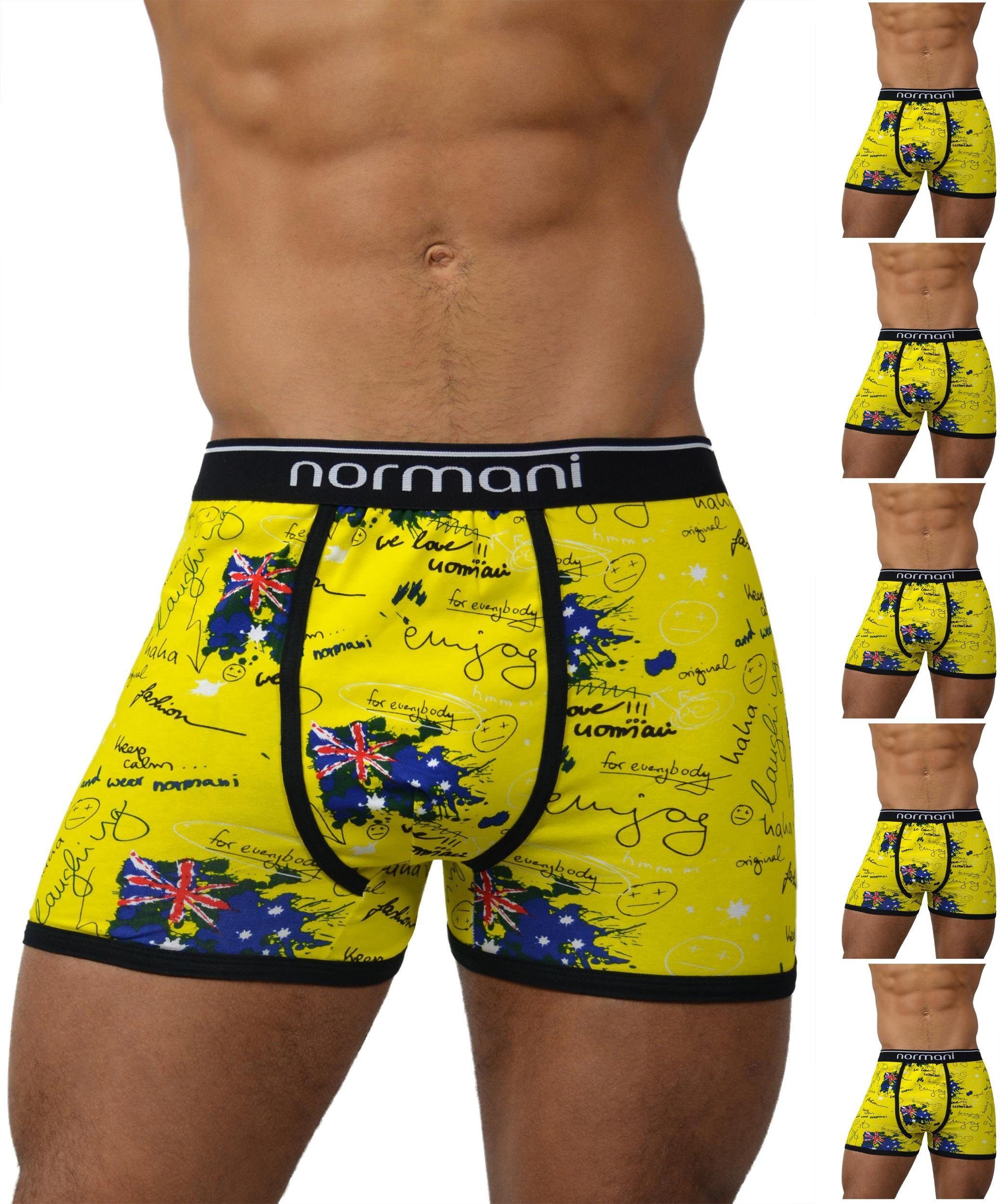 normani Retro Boxer 6 Stück Retro günstig online kaufen