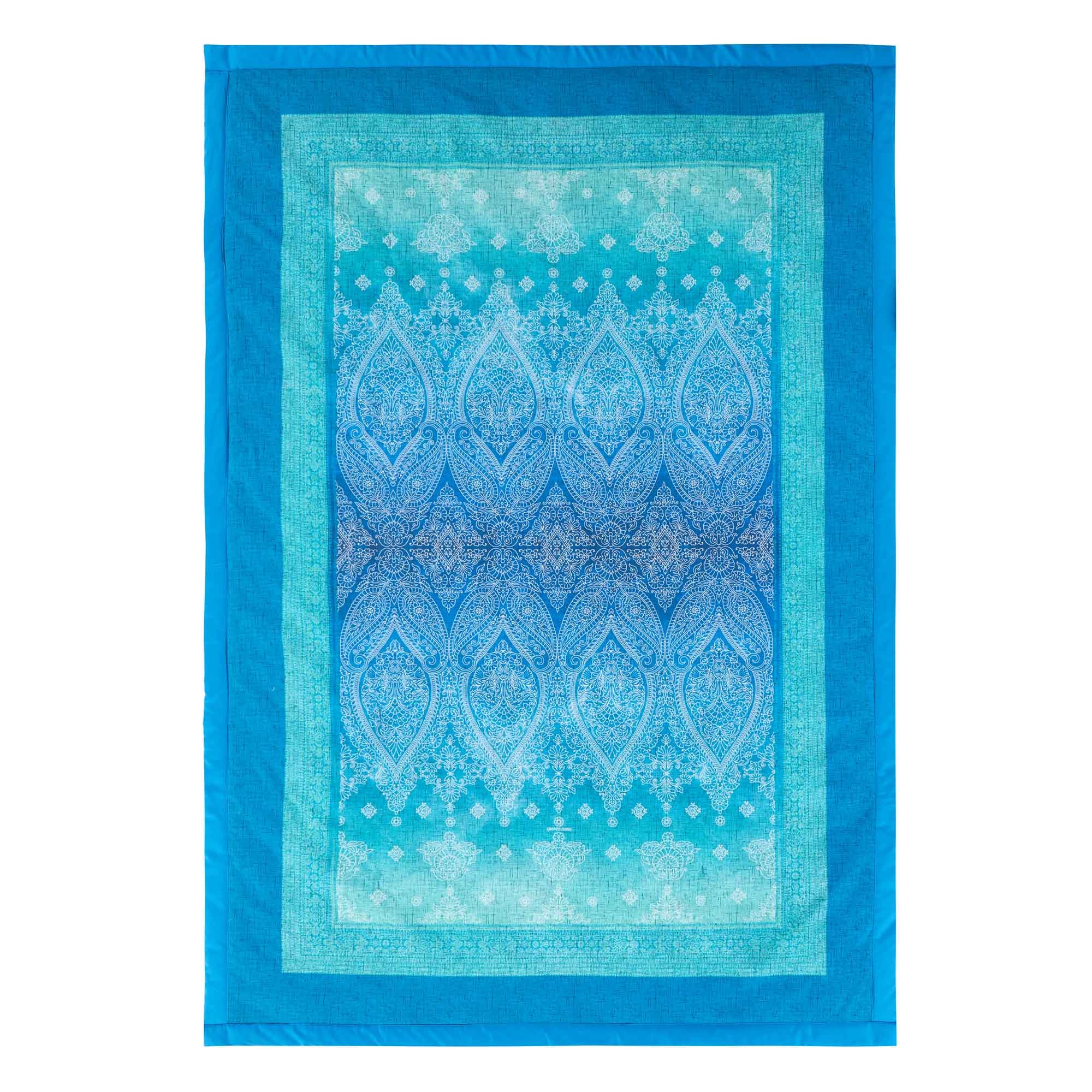 Bassetti Granfoulard Plaid Decke Wohndecke Kerala B1 blau 135x190 günstig online kaufen