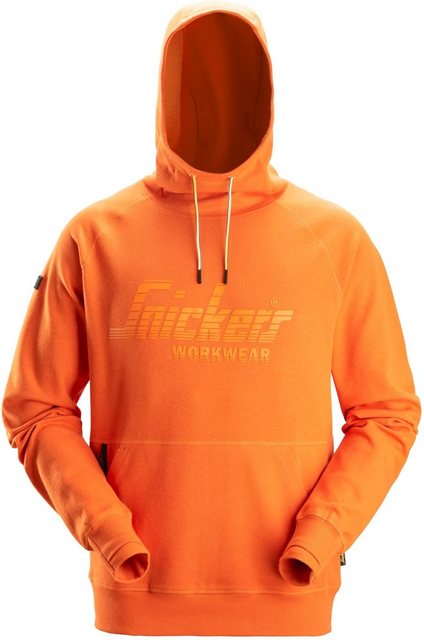 Snickers Rundhalspullover 2894, Logo Hoodie günstig online kaufen