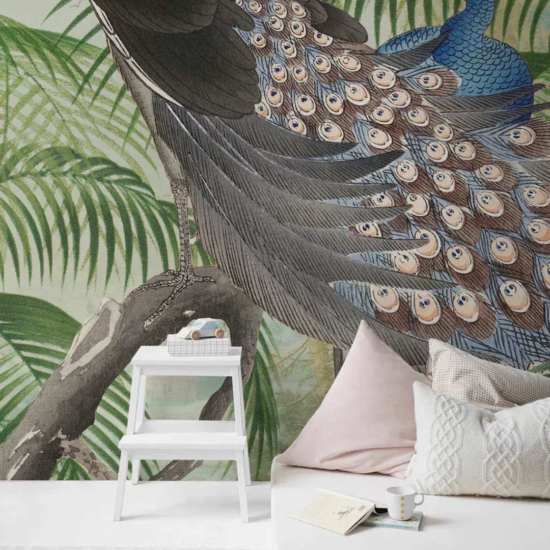 Art for the home Fototapete »Peacock«, animal print, 280x200cm günstig online kaufen