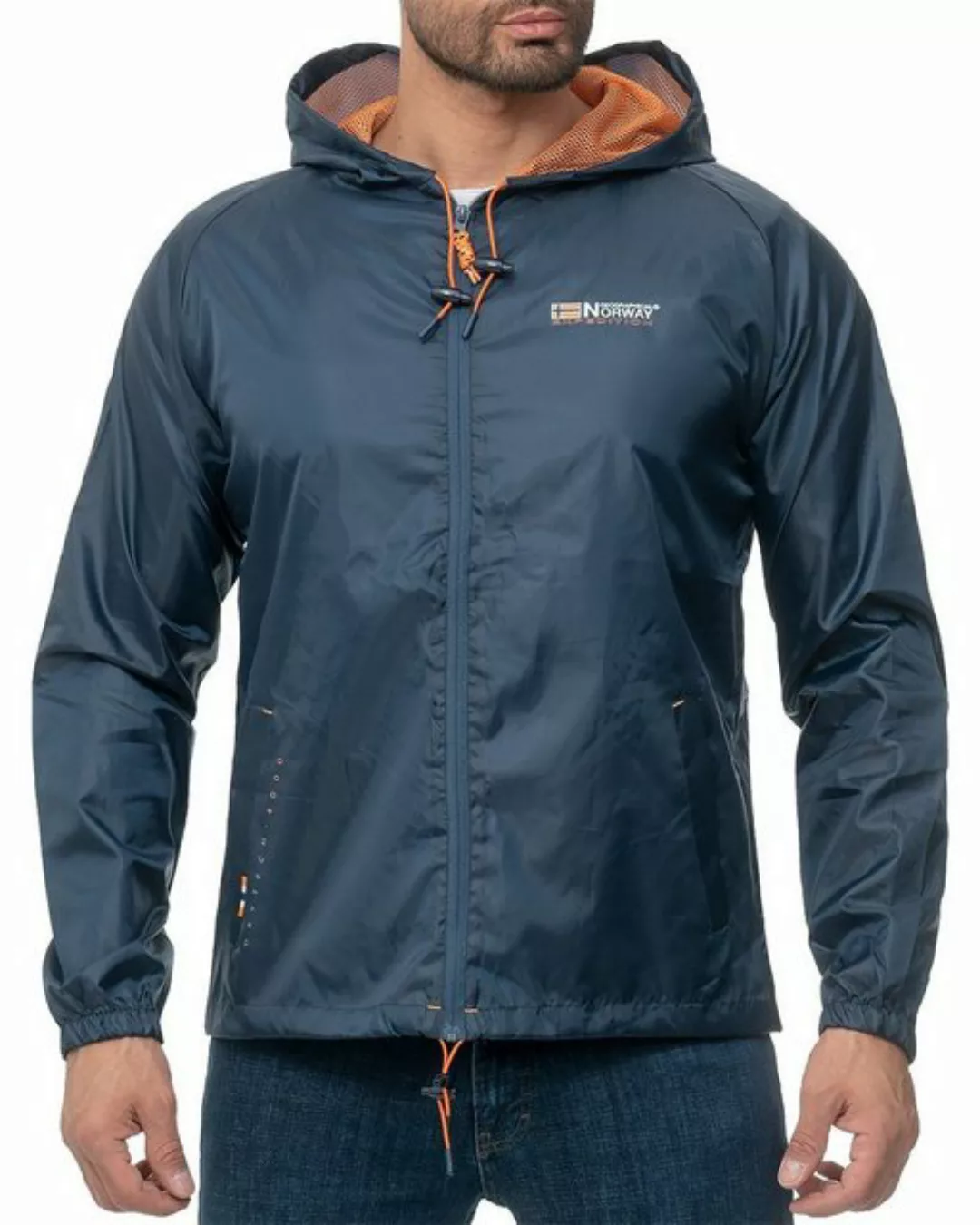 Geographical Norway Windbreaker Allwetter Outdoor Jacke baboat Navy XXL ink günstig online kaufen