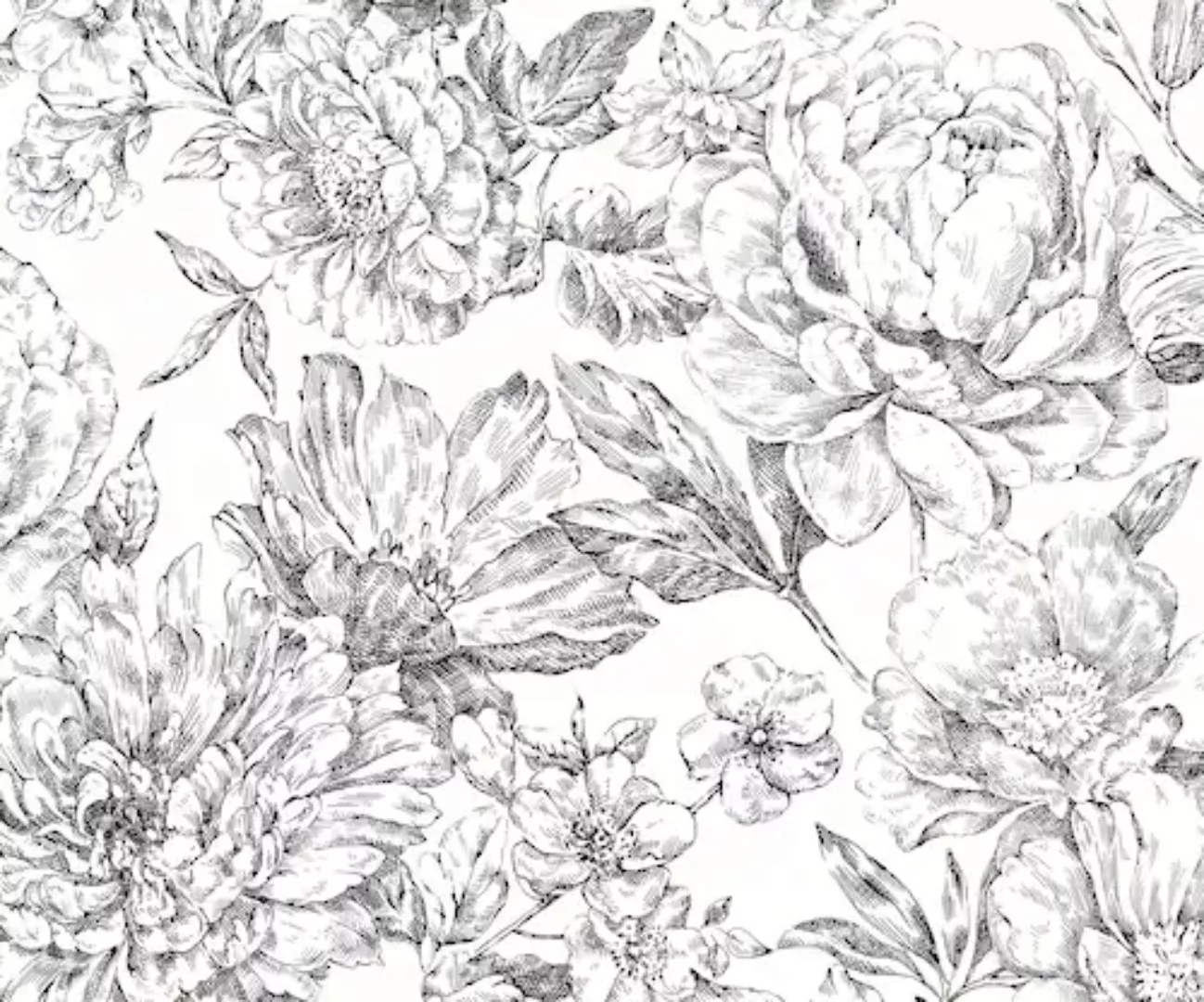 KOMAR Vlies Fototapete - Flowerbed  - Größe 300 x 250 cm mehrfarbig günstig online kaufen
