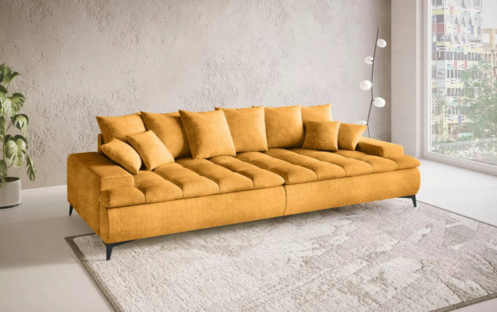 Mr. Couch Big-Sofa "Haiti III", Mit Kaltschaum, bis 140 kg belastbar günstig online kaufen