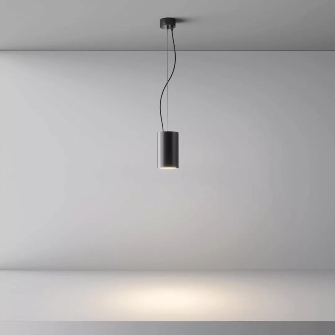 LED Pendelleuchte Efir in Schwarz 25W 2180lm günstig online kaufen