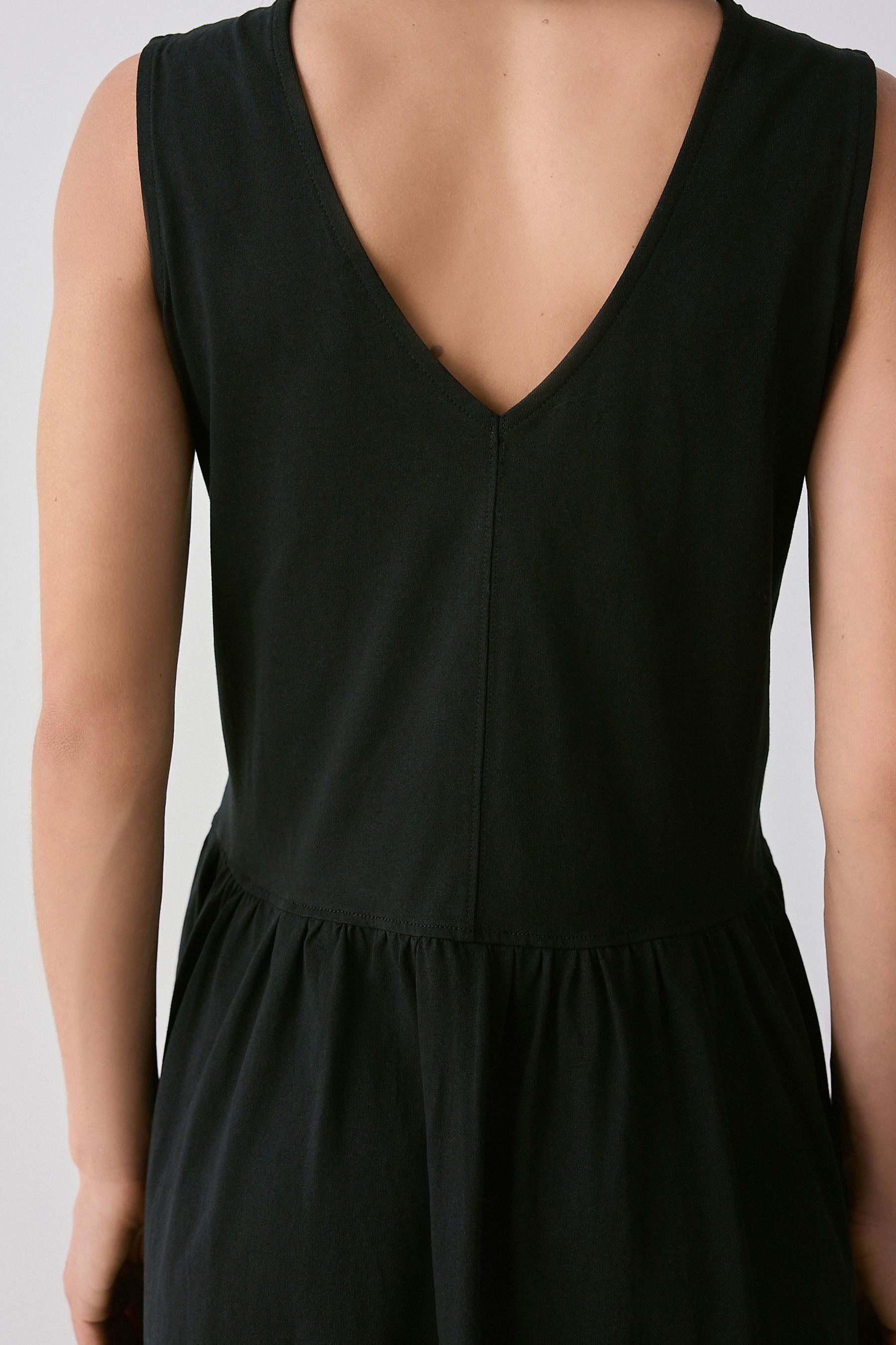 Next Minikleid Minikleid mit V-Ausschnitt aus günstig online kaufen