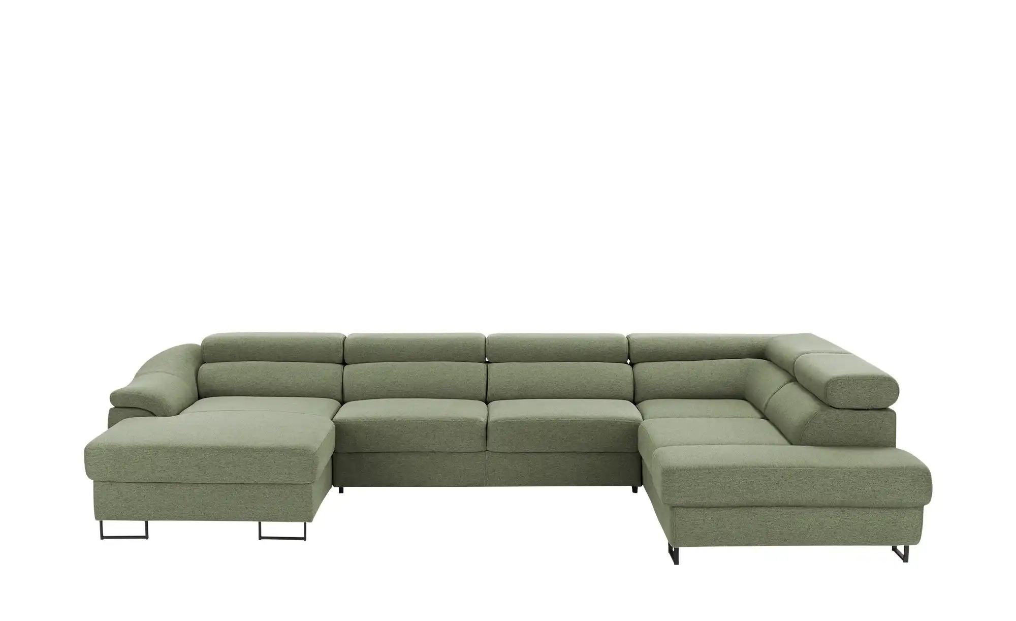 switch Ecksofa  Lavos ¦ grün ¦ Maße (cm): B: 346 H: 85 T: 221.0 Polstermöbe günstig online kaufen