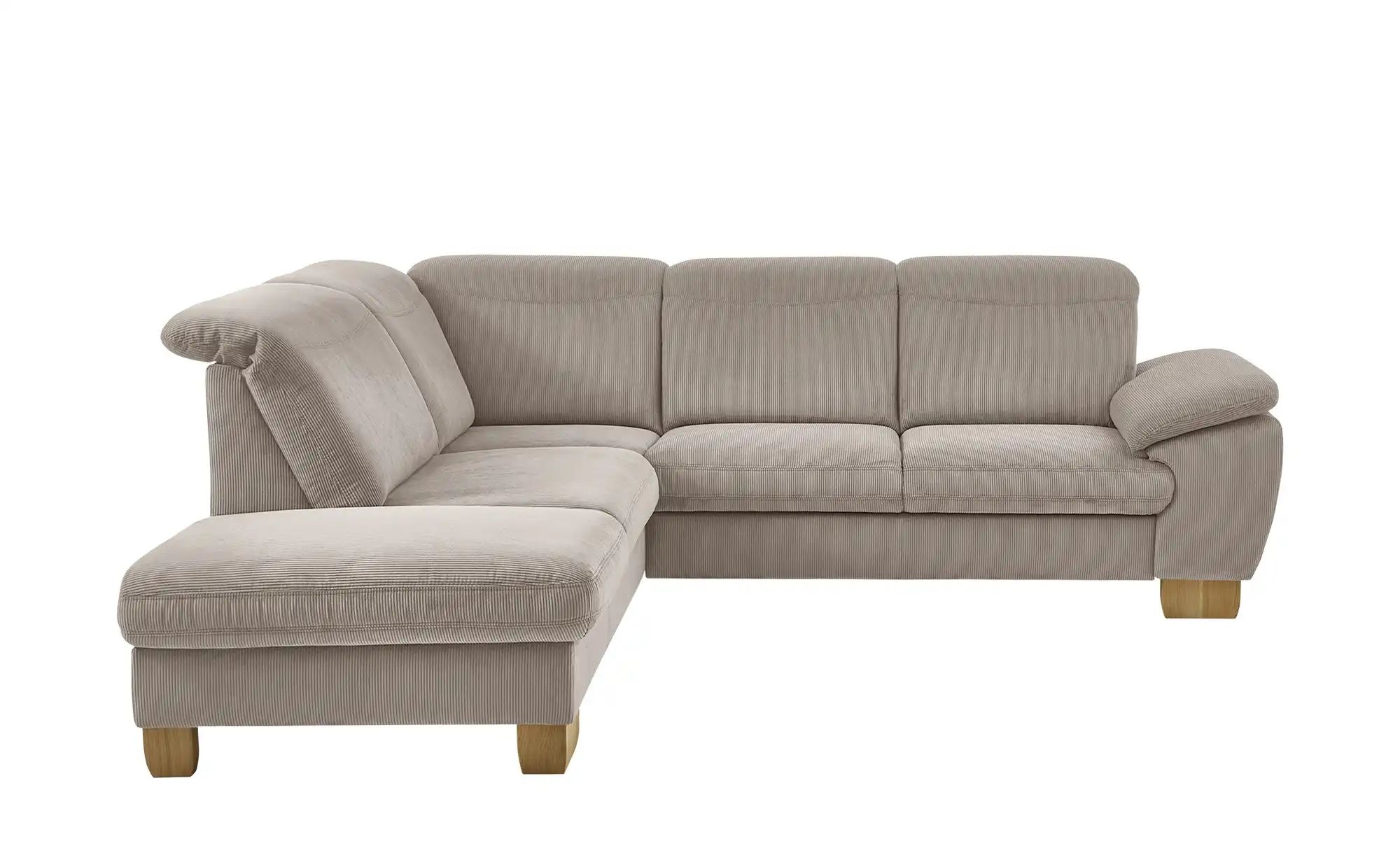 meinSofa Ecksofa  Raica-S ¦ grau ¦ Maße (cm): B: 266 H: 91 T: 243 Polstermö günstig online kaufen