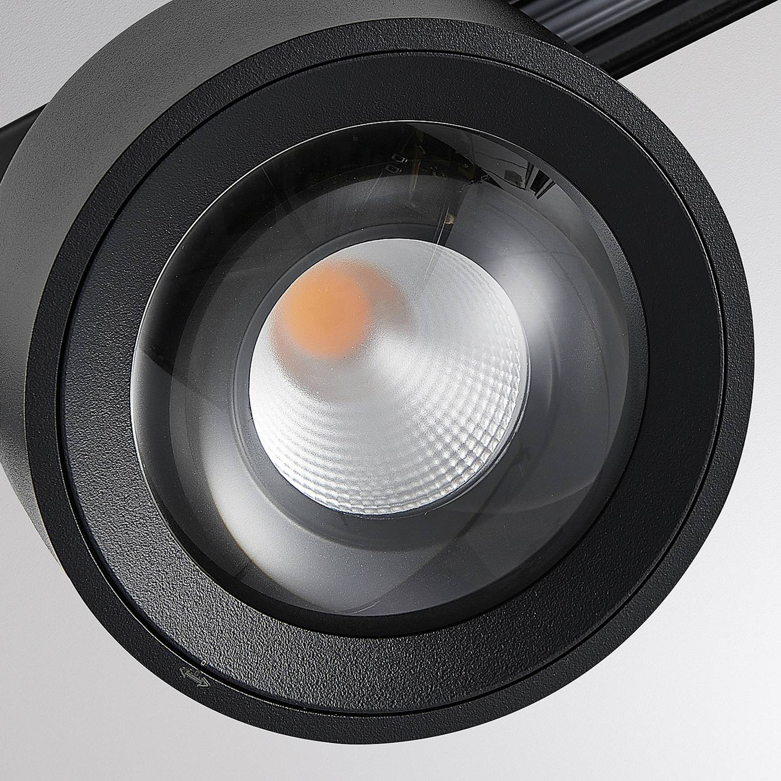 Molto Luce LED-3-Phasen-Schienenstrahler Mag, schwarz, 827 günstig online kaufen