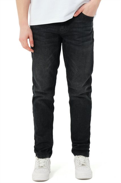 Smith & Solo Stretch-Jeans Hosen, Jeans Herren Slim Fit, Jeanshose 5-Pocket günstig online kaufen